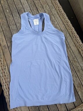 Athleta Light Periwinkle Racerback Tank
